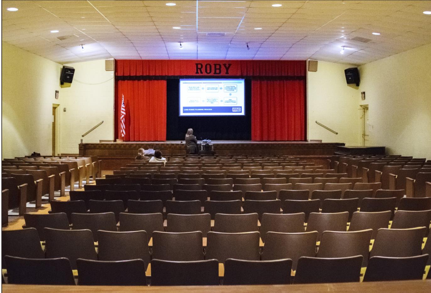 Roby CISD Public Bond hearing attended by two Double 