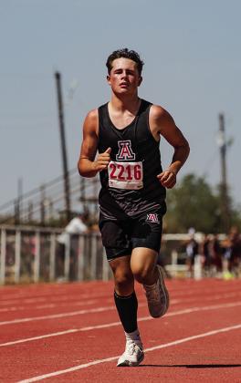 Aspermont's Grayson English. Photo by: Mark Martinez