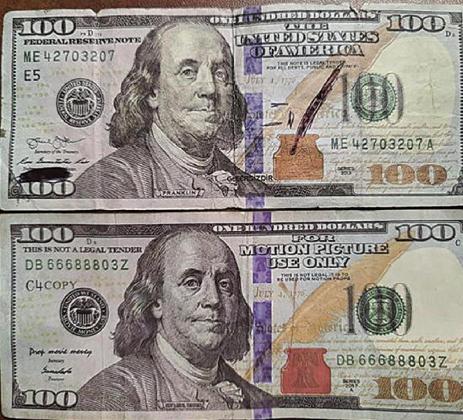 Funny money resurfaces in Fisher County