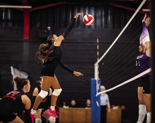Lady Hornets fall in 3 after battle with tough Harrold team
