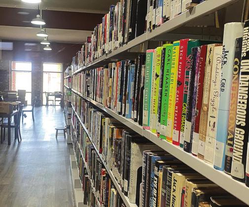 Although there are still hundreds of books still waiting to fill the stacks at the Rotan Public Library, the staff welcomes everyone to come visit the new downtown location on Rotan's main street.