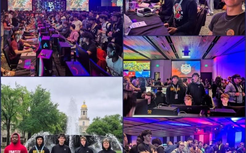 STATE DEBUT: Rotan ISD’s Yellowhammer esports team competed in the Texas UNDISPUTED Esports State Championships at Baylor University in Waco, finishing among the Top 32 teams statewide in a field spanning Class 1A through 6A schools. Tournament officials also praised the Rotan students for their sportsmanship during the Fortnite competition. COURTESY PHOTO