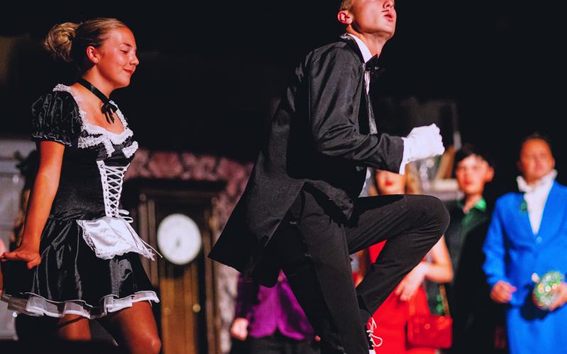 Camden Lummus was awarded Best Performer at B-District competiion. PHOTO BY MARK MARTINEZ