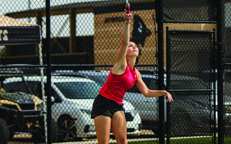 Aspermont's Maleah Hecht PHOTO BY: MARK MARTINEZ