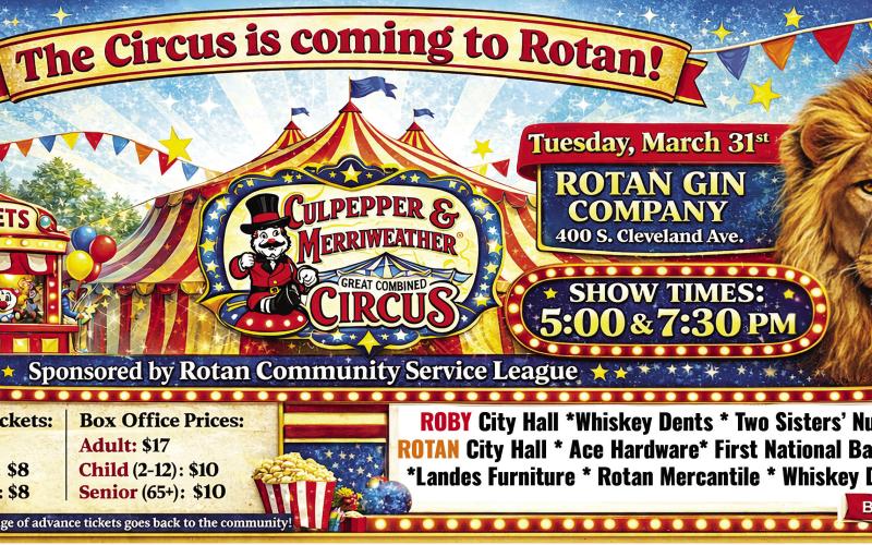 STEP RIGHT UP THE CIRCUS IS COMING!