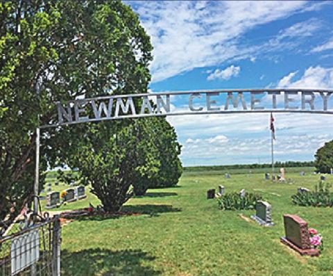 Annual Newman Cemetery Association Meeting schedule for June 5th
