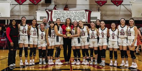 Lady Hornets defeat Rotan to secure District 15-A Championship