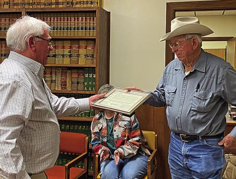 Stonewall County declares March 18th Bronc Hawkins Day