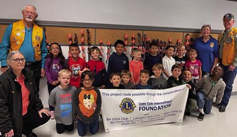 Roby Lions Club Conducts Vision Screening at Local Schools