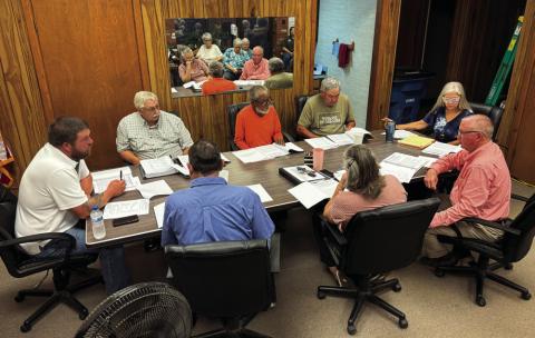 Gerald Rogers, representing James E. Rogers &amp; Company reviewed year-end finances with the Rotan City Council last week, warning officials that the city's healthy fund balance would not sustain operational losses unless measures were taken to reduce costs.