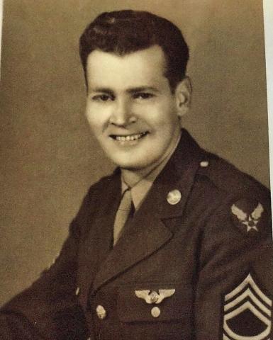 Frank Cross Ferrel b. 1 February 1912 killed in action 1 August 1943 in the raid on the oil refineries in Ploesti, Romaina. Photo submitted by Roenna Thomas
