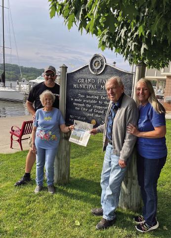 Nomadic Newspaper cools off in Michigan!