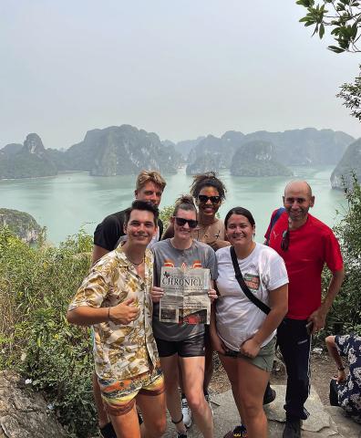 Nomadic Newspaper celebrates in Vietnam