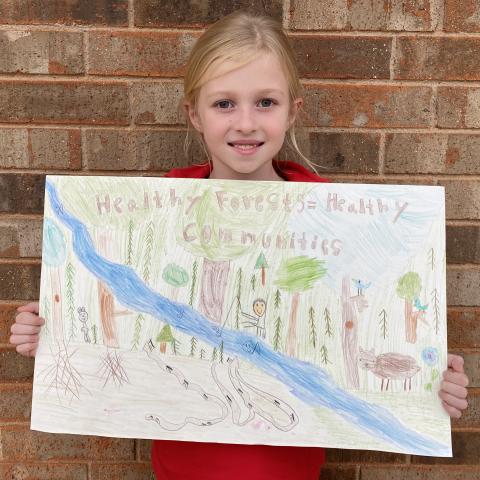 Sara Meador, Stonewall SWCD Poster Contest Winner