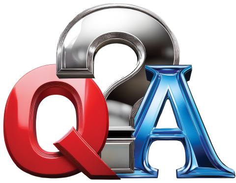 YOUR QUESTIONS THEIR ANSWERS
