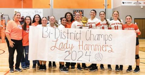 Lady Hammers dig deep to clinch Bi-District Championship