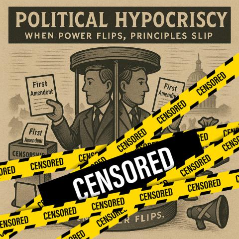 When Power Flips, Hypocrisy Doesn’t