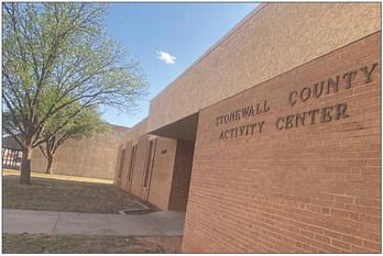 Although little exterior damage is visible, the Stonewall County Activity Center/Library's foundation has shifted by inches in some areas, with repair work expected to begin in upcoming weeks to level the floor and provide years of additional use.