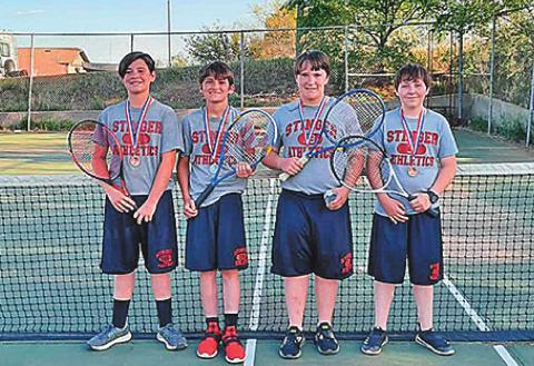 Junior High District Tennis
