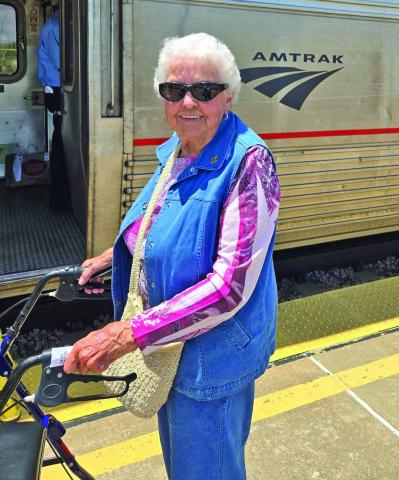 All Aboard the Birthday Adventure for Anita Dozier