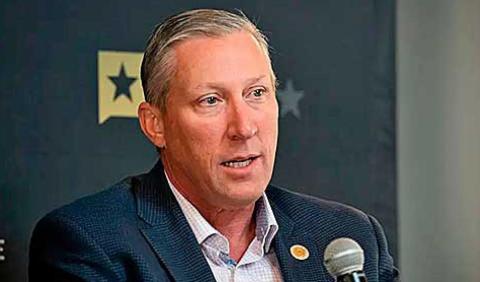 State Rep. Drew Springer, R-Muenster, spoke during a Texas Tribune panel in 2019. He was elected to the Texas Senate on Saturday, December 19, 2020. Credit: Bob Daemmrich for The Texas Tribune