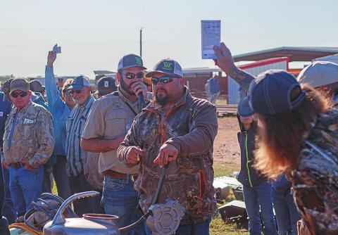 Fisher County Farm sale success