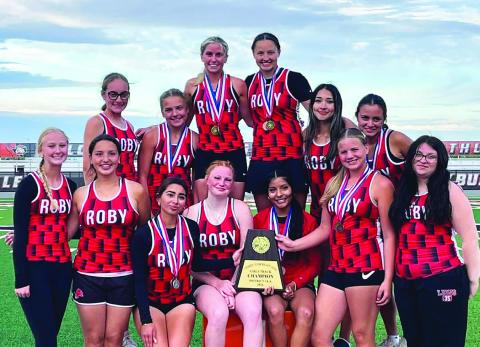 District 14 Champion Roby Lady Lions. COURTESY PHOTO