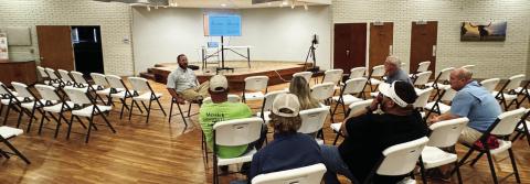 Rotan Residents Marked Absent as School Officials Present Crucial Bond Proposal to Empty Seats