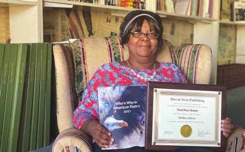 In her award-winning poem, Tears Really Do Burn, using fewer than 100 words, Rotan poet Debbie Toliver encapsulates feelings of betrayal, temptation, agony, and heartbreak in the imagery of the painful evoking of a tear.