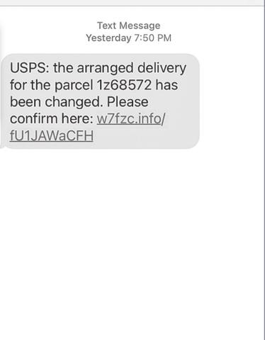Scammers use USPS in texts to Double Mountain residents