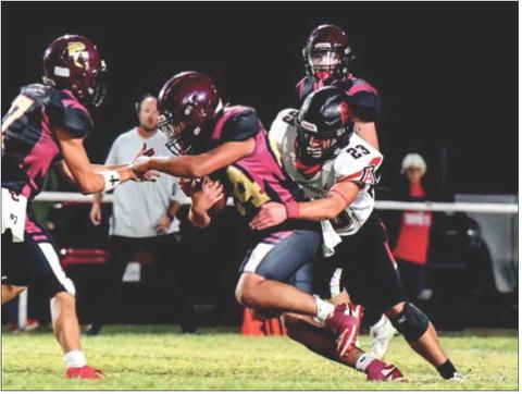 Hornets swarm Paint Creek Pirates 46-22 to finish 9-1