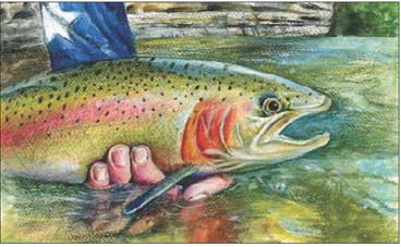 The 2024 Texas Fish Art Contest first place winner Luke Zhang of Katy for grades 4-6 pictured above. The Texas Fish Art Contest is part of a conservation education program designed to interest youth in fishing by encouraging K-12 students to submit original artwork of any officially designated state fish and an essay or poem about the participant’s fish entry, its habitat or efforts to conserve it.
