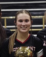 Aspermont - District MVP: Sr. #1 Kelly Lowack - Academic All-District