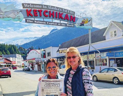 The Nomadic Newspaper cools off in Ketchikan