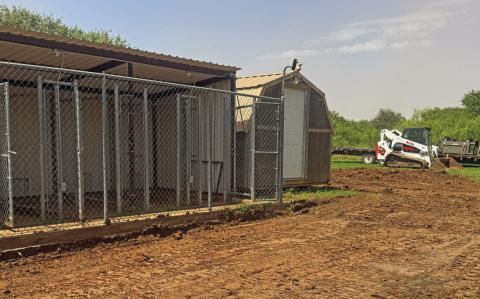 The City Of Rotan continuous to make improvements on its animal holding facility as a newly hired animal control officer starts this week.