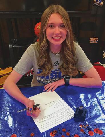 Callie Humphrey continues her basketball career with the Cisco College Wranglers