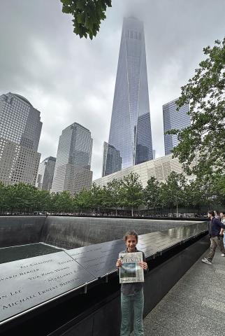 Emery McWilliams, along with her mom and grandparents Norvelle and Donna Kennedy traveled to New York City to the September 11th Memorial as well as a play on Broadway and shopped on Fifth Avenue. They then traveled via Amtrak to Washington DC where they visited many monuments, Smithsonians, and a personal tour through our Nation's Capitol. Going on a trip, whether near or far? Take the Double Mountain Chronicle. You can email it to publisher@dmchronicle.com or text us at 325-933-8129