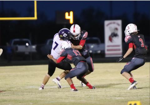 Hornets break the Mustangs 74-36