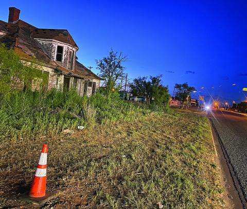 This one-time gem stood proudly at the City of Aspermont’s southern end, and while for some it remains sentimentally iconic, others see it as an eyesore and potential danger. It will likely be one of the first structures mitigated as the city’s cleanup project moves along Broadway.