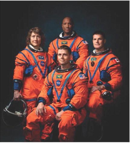 The crew of NASA’s Artemis II mission: NASA astronauts Christina Koch, Reid Wiseman, Victor Glover, and CSA (Canadian Space Agency) astronaut Jeremy Hansen. Credit: NASA