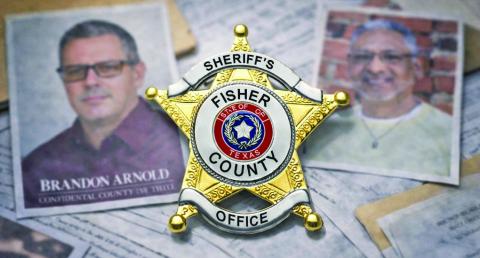 TWO NAMES, ONE BADGE, LOTS OF QUESTIONS
