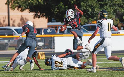 Hornets fall in the 3rd Quarter to Follett 46-0