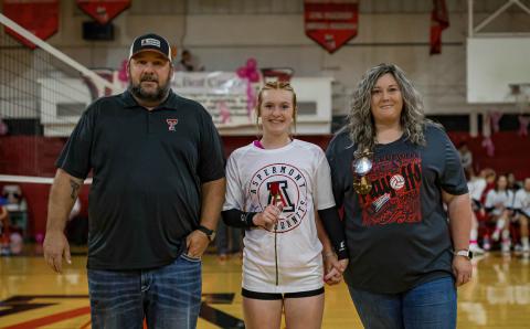 ASPERMONT PINK OUT & SENIOR NIGHT