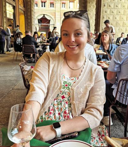 Between clinical rotations at hospitals in Ferrera and Bologna, Texas Tech nursing student Payton Dickson took in the culture, cuisine, and rhythm of Italian life.