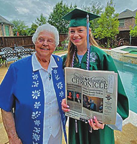 Nomadic Newspaper celebrates graduation in Prosper!