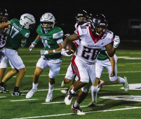 Aspermont Hornets out-sting Blackwell Hornets 64-36