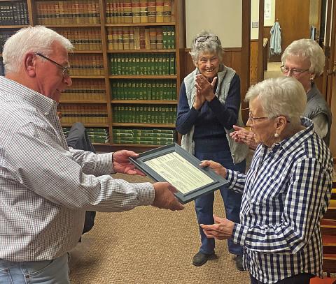 April 5th is Mattie Weaver Day in Stonewall County