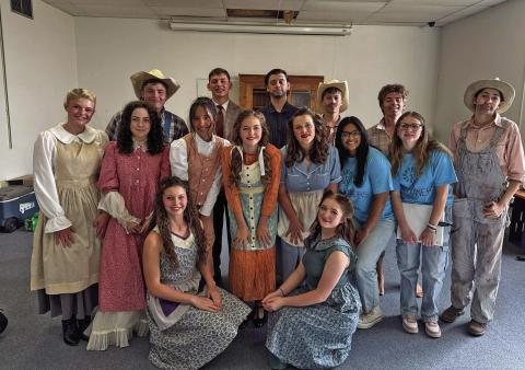 Aspermont ISD Back: Mason Brannan, Jaxon Hodges, Jaden Flores, Graden Rabel, Brayden Blankenship Middle: Regan Polk, Lison Pierre, Emilee Silva, Valley Bradley, Georgia Seaton, Vaani Bhakta, Brianna Hendrix, Addison Benavides. (Courtesy Photo)