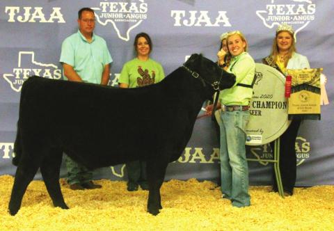 Taylor Moore of Roby brings home Reserve Grand Champion Steer