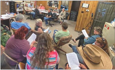 Rotan City Hall hosted a packed house when concerned livestock owners unexpectedly came to speak at a special called meeting last week, where the council was set to adopt new ordinances that could restrict the number of animals allowed in the city limits.